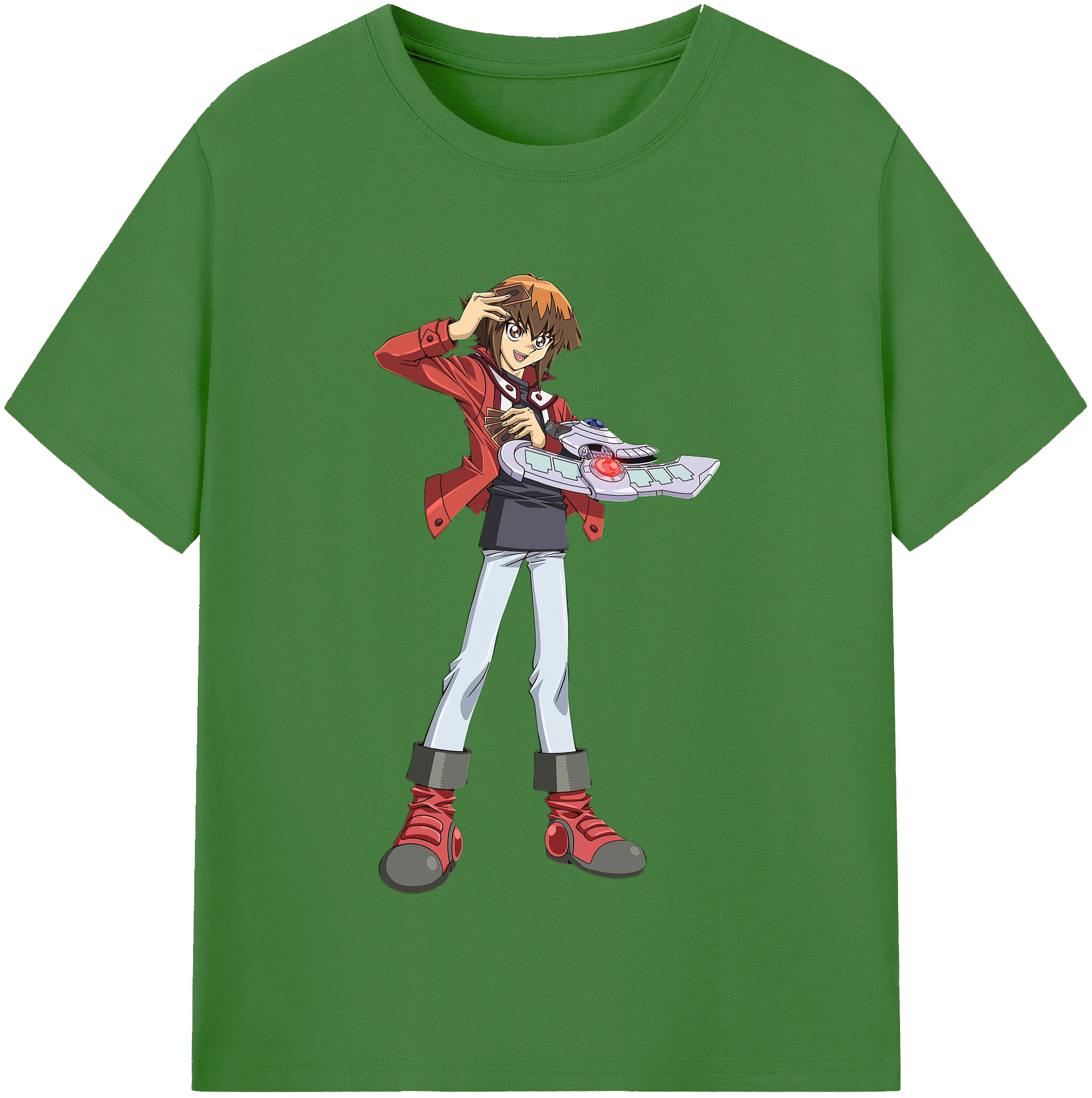 （画像用） 遊☆戯☆王 Yu-Gi-Oh! レディースカジュアルプリントTシャツ（綿100％）